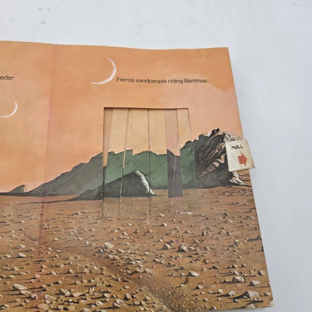 Vintage 1978 Star Wars A Pop-Up Book Illustrated by Wayne-Douglas Barlowe Seepix